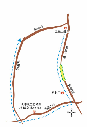 西湖群山休闲骑行地图